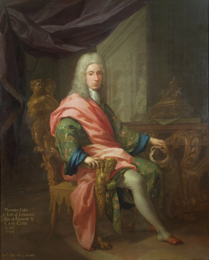Ritratto di Thomas Coke - Holkham Hall